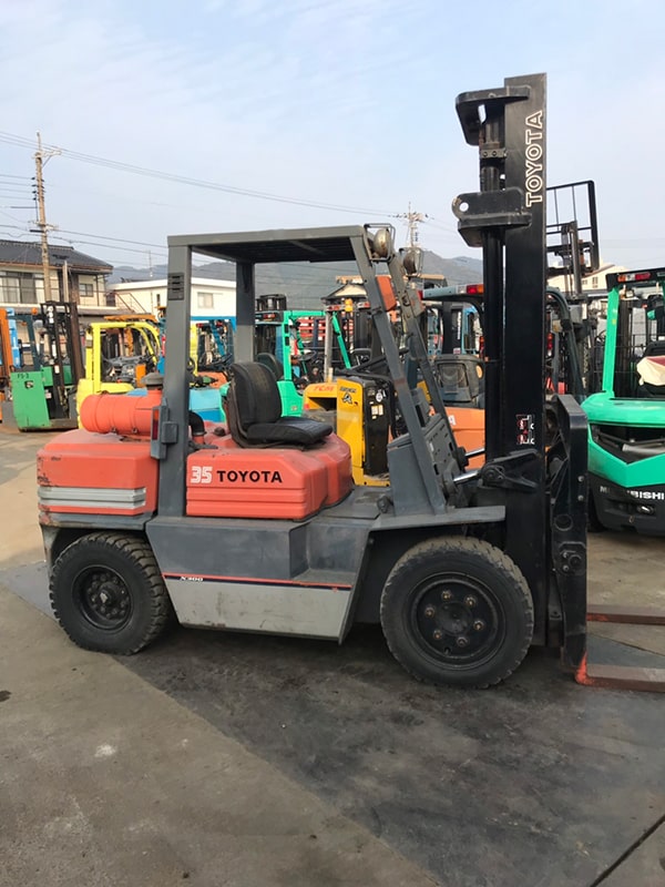 トヨタ 02-5FD35 - 山口県下関市のフォークリフト・重機の中古車